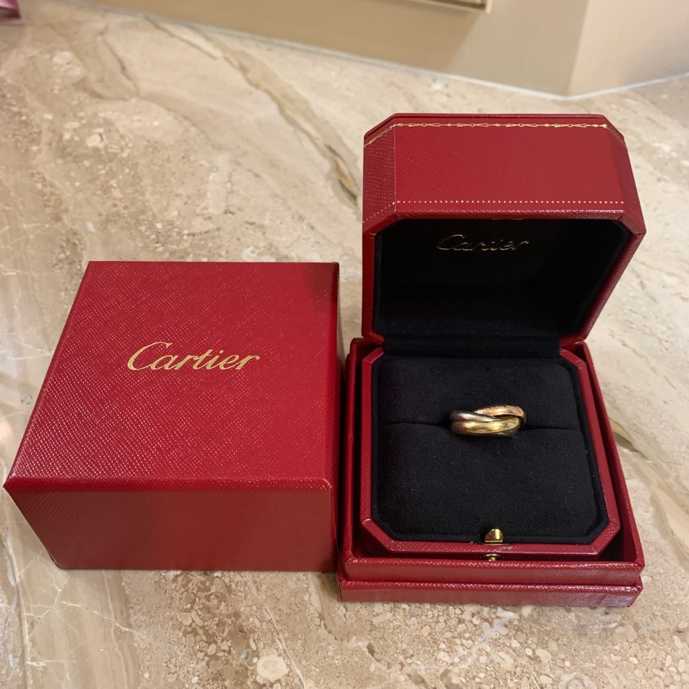 Cartier trinity ring
